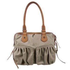 MZ WALLACE Sahara Bedford Beige Shoulder Bag
